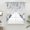 Gray, variant on Navy Blue Pumpkins Fall Swag Valances for Windows, Kitchen Window Curtains Over Sink, Thanksgiving Weeping Botanical Rustic Window Treatment Curtains for Living Room/Bedroom Curtains 2 Panel 36"x45"