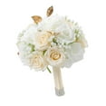 thumbnail image 4 of 高档婚礼手捧花香槟色白金玫瑰花束波西米亚结婚花束 白金香槟手捧花成品, 4 of 8