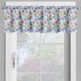 thumbnail image 4 of Ambesonne Cactus Valance & Curtain, Desert Sand Wild Flowers, 55"x45", Multicolor, 4 of 6