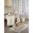 thumbnail image 2 of Hand Painted Resin Bathroom Set, Countertop Decor, Paris Botanique , Set of 4, 2 of 5