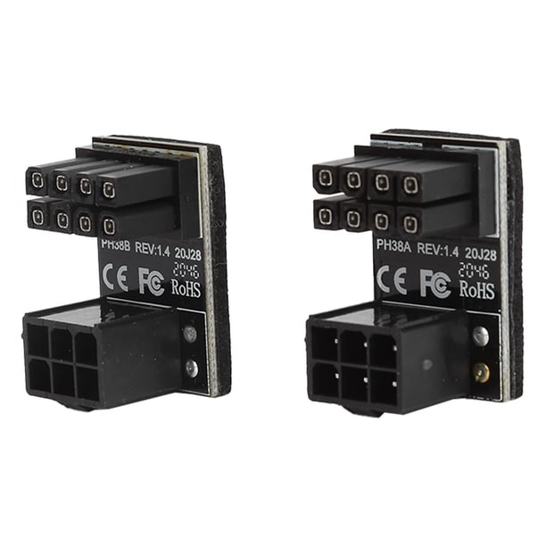 Conector de dirección asistida NikouMX 2 adaptadores de corriente 6 pines