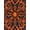 Orange Red, Pattern 5, variant on ODIKA 8'x10' Washable Area Rug Durable, Non-Slip Volcano Crimson Deep Flow Cracked Rock Formation Vortex Pile for Living Room, Under Sectional, Family