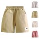 thumbnail image 4 of Odeerbi 1-10 Años Niños Niñas Pantalones Cortos de Algodón de Verano Bonitos Pantalones Cortos Casual Elásticos de Cintura Transpirables, 4 of 5