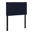 thumbnail image 2 of Keira Twin Performance Velvet Headboard - Midnight Blue, 2 of 4