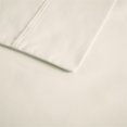thumbnail image 4 of Beautyrest Ensembles de Draps Rafraîchissants en Satin de Coton et Polyester Contemporain Ivoire, 4 of 9
