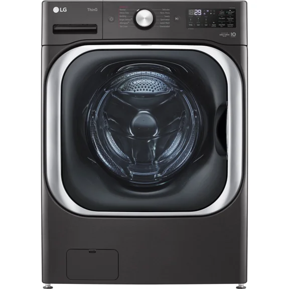 LG WM8900HBA 5.2 Cu. Ft. Black Steel Front Load Washer