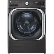 LG WM8900HBA 5.2 Cu. Ft. Black Steel Front Load Washer