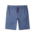 thumbnail image 4 of Ma Croix Men's Flat Front Summer Casual Twill Classic Slim Fit Cotton Shorts, 4 of 6
