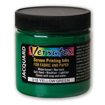 Jacquard Versatex Screen Printing Ink, 4 oz., Yellow Green
