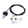 thumbnail image 4 of Siruishop Fitness Pulley System Cable Sturdy Cable Machine Accessories Steel Wire Rope 2m, 4 of 8