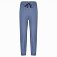 thumbnail image 4 of mgoYE Boys Pants Size 8 Boys' Sweatpants Kids Athletic Jogger Pants with Pockets Drawstring(Dark Blue,5-6 Years), 4 of 8