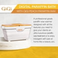 thumbnail image 3 of GiGi Digital Paraffin Wax Warmer Kit for Manicures and Pedicures with 6 lbs GiGi Peach Paraffin Wax, 3 of 8