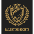 thumbnail image 2 of American Football Tailgating Society Adult Black Crew Neck Short Sleeve Tee-Medium, 2 of 4