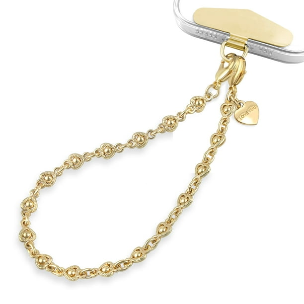 Pulsera con forma de corazón para teléfono MOUTAKEY con forma de corazón para mujer