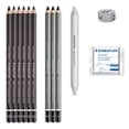 thumbnail image 2 of Kit de dibujo STAEDTLER Mars Lumograph con lápices de carbón, 2 of 4