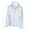 White, variant on Htigea Sun Protection Hooded Shirt for Women Long Sleeve Lightweight Outdoor Athletic Hiking Hoodies with Pocket Light Blue M