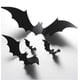 thumbnail image 4 of Halloween！Decoración de pared, 96 pegatinas 3D de decoración de Halloween, color negro espeluznante, 4 of 5