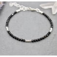 thumbnail image 3 of Pulsera de turmalina negra para mujer, brazalete de protección Empath, joyería delicada de turmalina negra, cristal de turmalina negra, 3 of 4