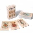 thumbnail image 5 of Cartas de Tarot con significado en ellos, baraja de Tarot antigua para principiantes, 78 cartas del Zodíaco inverso, 5 of 5