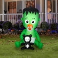 thumbnail image 2 of 5 1/2' Gemmy Airblown Inflatable ANIMATED Baby Frankenstein Monster w/ Pacifier, 2 of 2