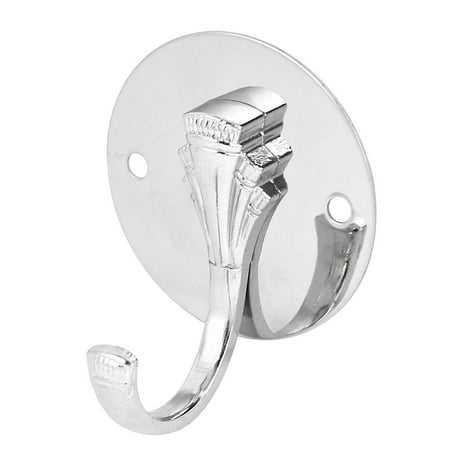 Uxcell Bathroom Coat Round Base Single Hanger Stainless Steel Wall Mount Hanging