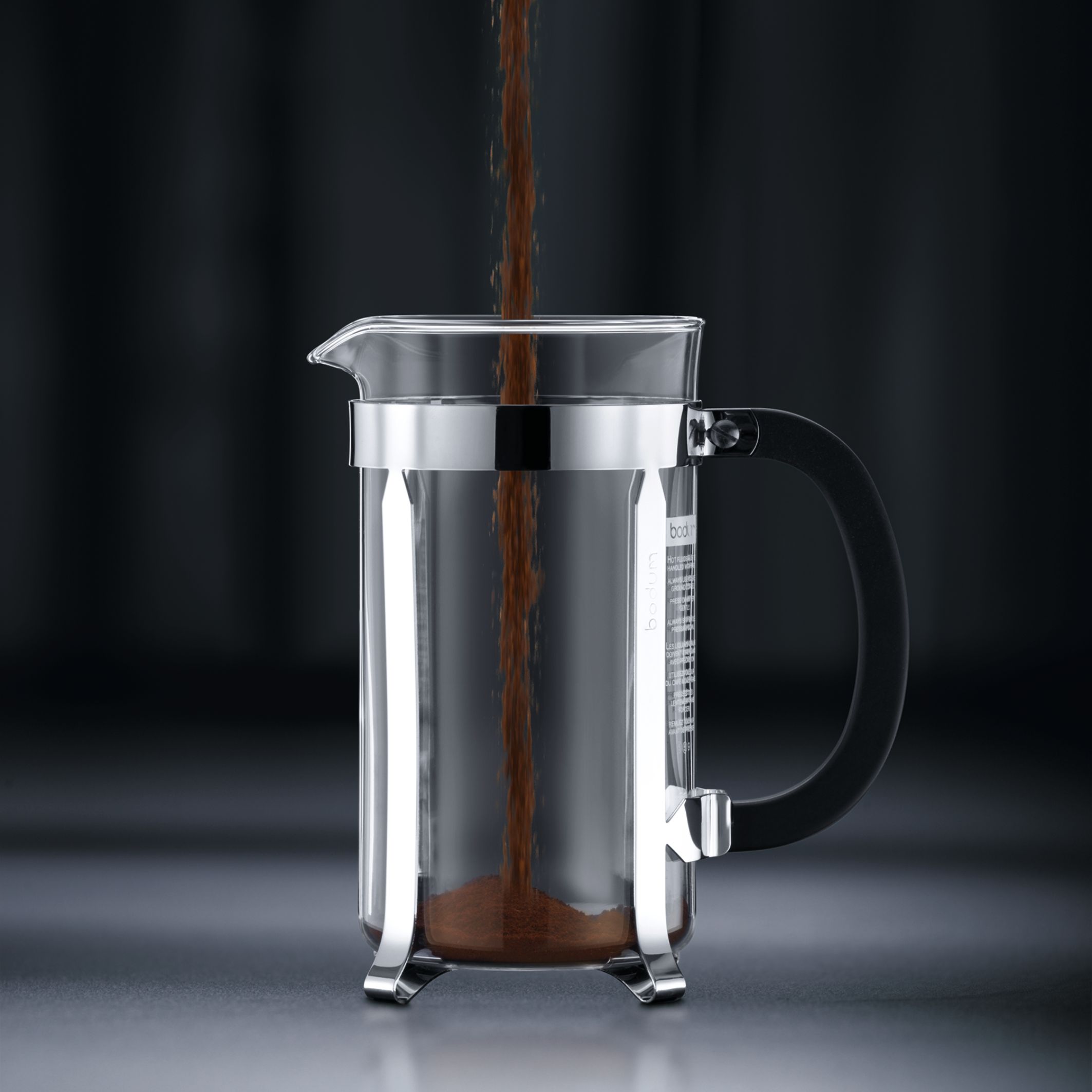 BODUM Chambord French Press Coffee Maker, 51 Ounce, Stainless Steel - image 5 of 7
