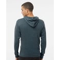 thumbnail image 3 of J. America Triblend Full-Zip Hooded Sweatshirt, 3 of 5