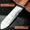 thumbnail image 6 of SHALL Hori Hori Garden Knife for Gardening, Full Tang Hori Hori Knife with Sheath & Hide Rope, 7” Stainless Steel Blade with Cutting Edge for Weed, Rope, Plants, 6 of 9