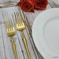 thumbnail image 5 of Elyon Tableware 20-Piece Noelle Matte Gold Flatware Set, Stainless Steel, Service for 4, 5 of 7