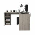 thumbnail image 5 of Panama L-Shaped Desk, Three Shelves, CPU Storage, 5 of 6