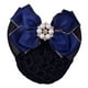 thumbnail image 1 of Cubierta para moño de pelo Qarigey redecilla con diamantes de imitación oro+azul, 1 of 6