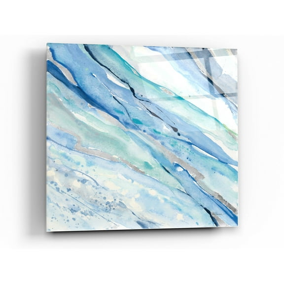 Epic Art 'Silver Spring I' by Albena Hristova, Acrylic Glass Wall Art, 36"x36"