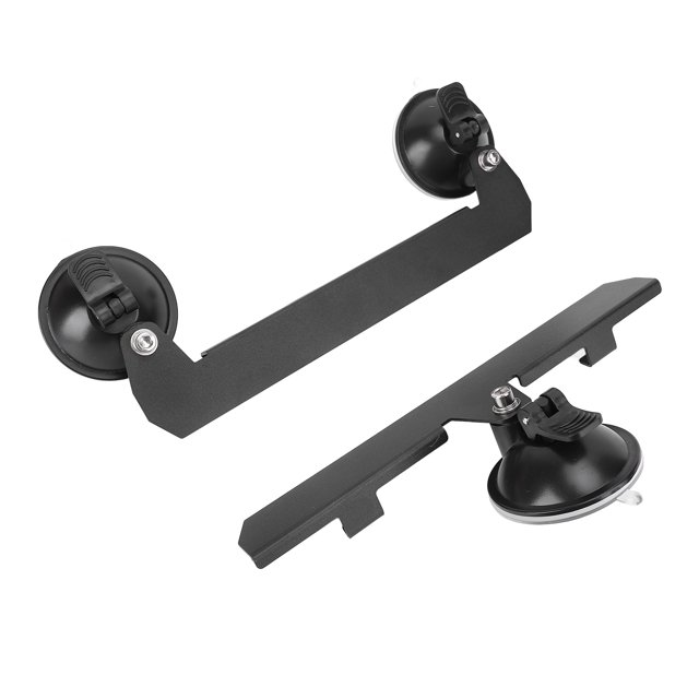 Suction Cup Mount Bracket, Alloy Steel Rack Car Window Mounting Kit Easy Installation for Mini Satellite Antenna