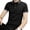 Black, variant on Men Shirt Solid Color Young Style Buttons Slim Fit Gentle Turn-down Collar Short Sleeves Business Formal Summer Tops Male Clothes