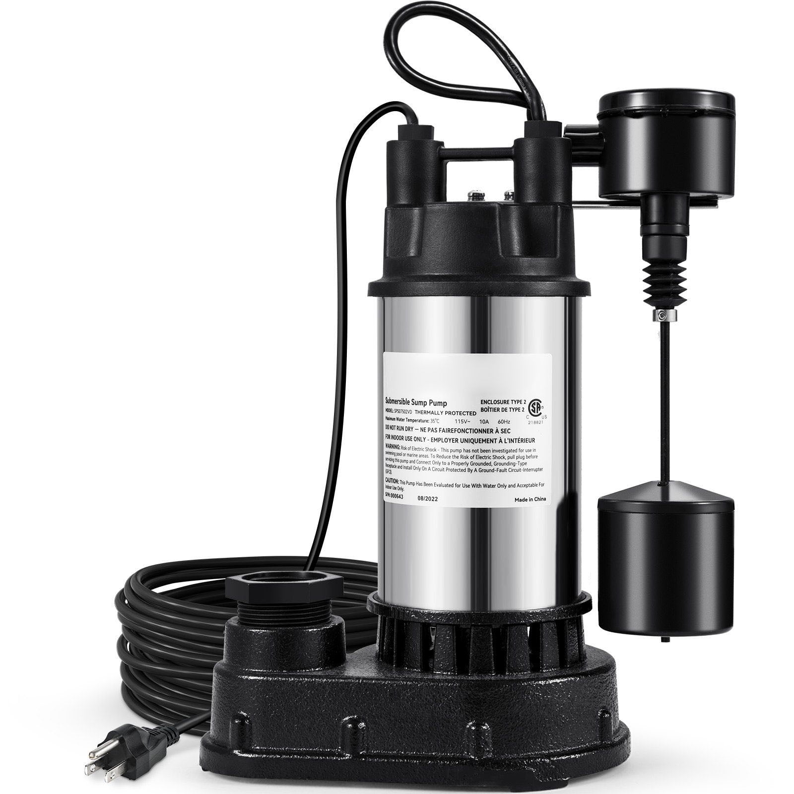 Wel-Bilt 109231 USA Engineered 1HP Shallow Well Jet Water Pump