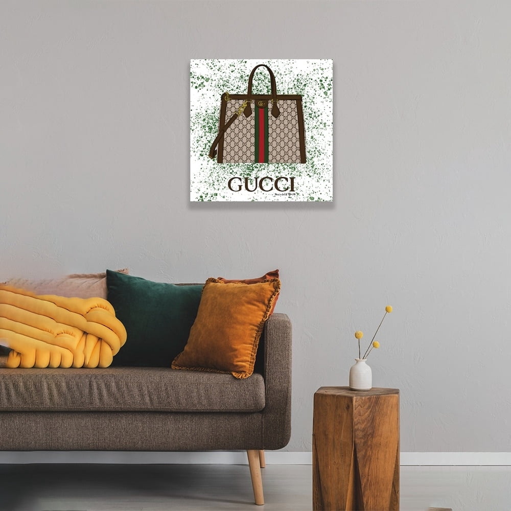 GLAM FASHION PURSE BAG Canvas Artwork - 14"x14" 16 x 20