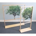 thumbnail image 5 of Whitney Brothers WB0538 48W Nature View Floor Standing Partition - Natural UV, 5 of 5