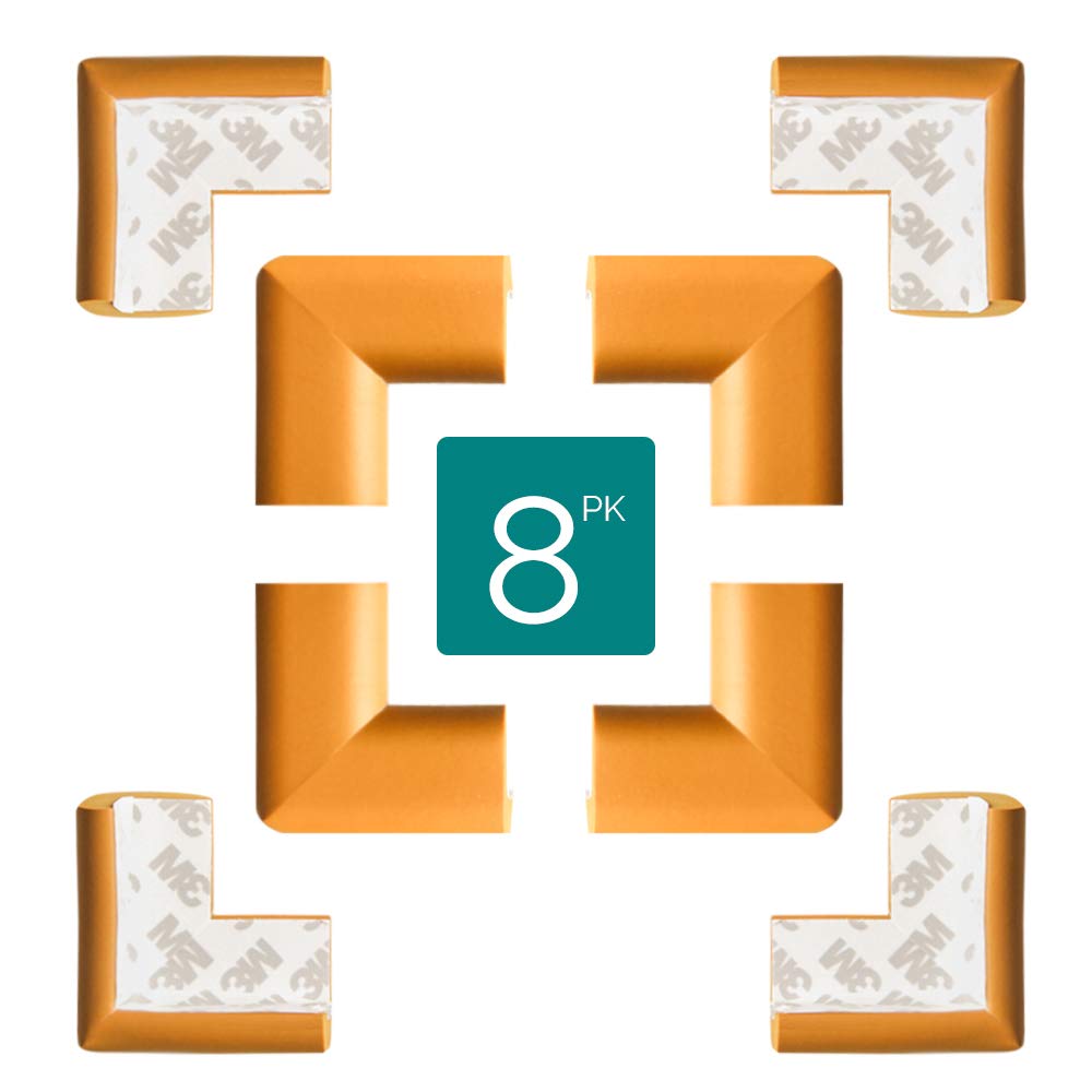 Akisor Corner Safety Bumpers Healthy PBA Free Baby Cushion,Table Furniture Safety Protect Child