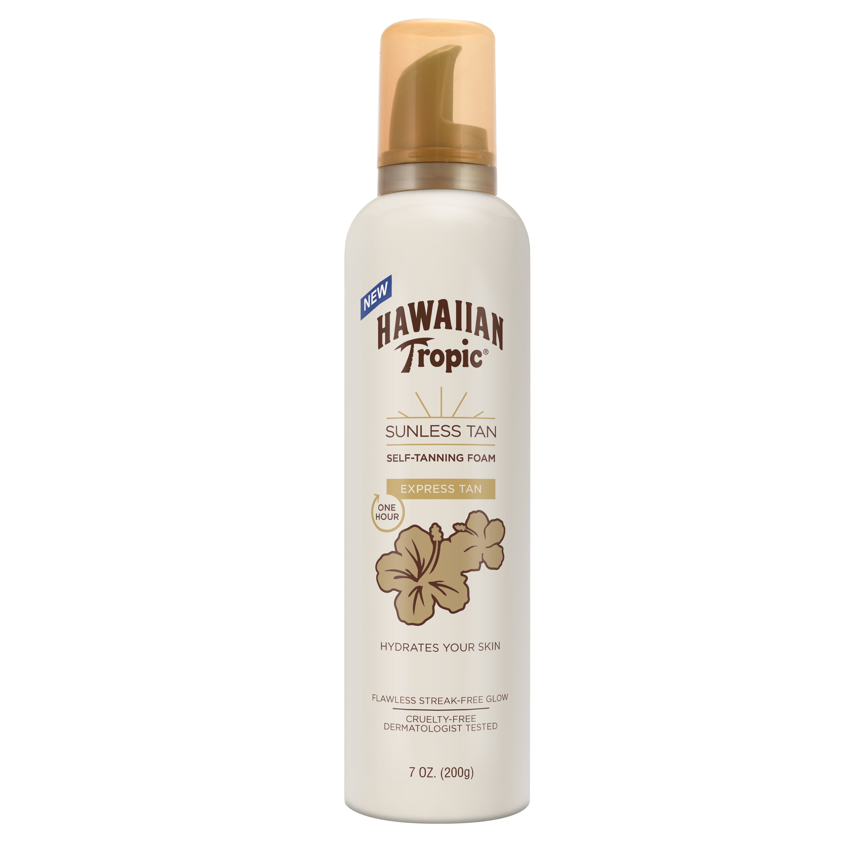 Hawaiian Tropic 1 Hour Express​ Sunless Tan​ Foam 7oz. ​