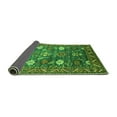 thumbnail image 2 of Ahgly Company Indoor Square Oriental Green Traditional Area Rugs, 8' Square, 2 of 4