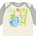 thumbnail image 4 of Inktastic Cute First Birthday Alien in Space Boys or Girls Long Sleeve Baby Bodysuit, 4 of 5