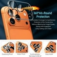 thumbnail image 3 of ELEHOLD Frosted Mag Safe Case For iPhone 17 Pro With 1PACK Camera Len Protector, Shockproof Slim Rugged Matte Fingerprint-Proof Cover ,White, 3 of 8