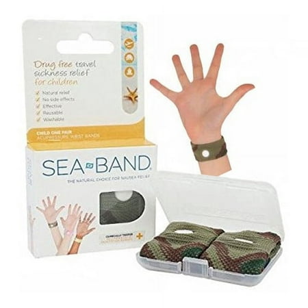 Sea-Band Wrist Band, Child, Camouflage