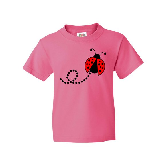 Inktastic Cute Red Ladybug Youth T-Shirt