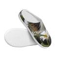 thumbnail image 3 of Lsque Daisy Guinea Pig Pattern Womens Comfort Cotton on Scuff With Memory Foam and Anti-skid Sole Slipper-39/40, 3 of 7