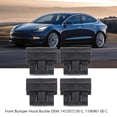 thumbnail image 3 of 1472872 00 C, Direct Replacement Front Bumper Hood Buckle Car Hood Box Clip  For Model 3 2017 To 2023, 3 of 8