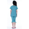 thumbnail image 1 of Moomaya Ensemble de Nuit pour Femmes Capri Coton 2 Pcs Chemises de Nuit, 1 of 5