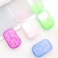 thumbnail image 2 of Mefallenssiah Disposable Soap Tablets Portable Travel Small Soap Cleaning 20 Tablets of Soap, 2 of 7