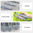 thumbnail image 5 of NICERIO Forging Tongs Strong and Compact Woodworking Accessories 2Pcs, 5 of 6