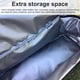 thumbnail image 3 of Malla Bolsa de playa con correas de hombro Netificación Tote Reutilizable Picnic Handbag Toddler Toy Storage Carrier Supplies Supplies Organizador Negro Monstrate OD011035-01B, 3 of 7